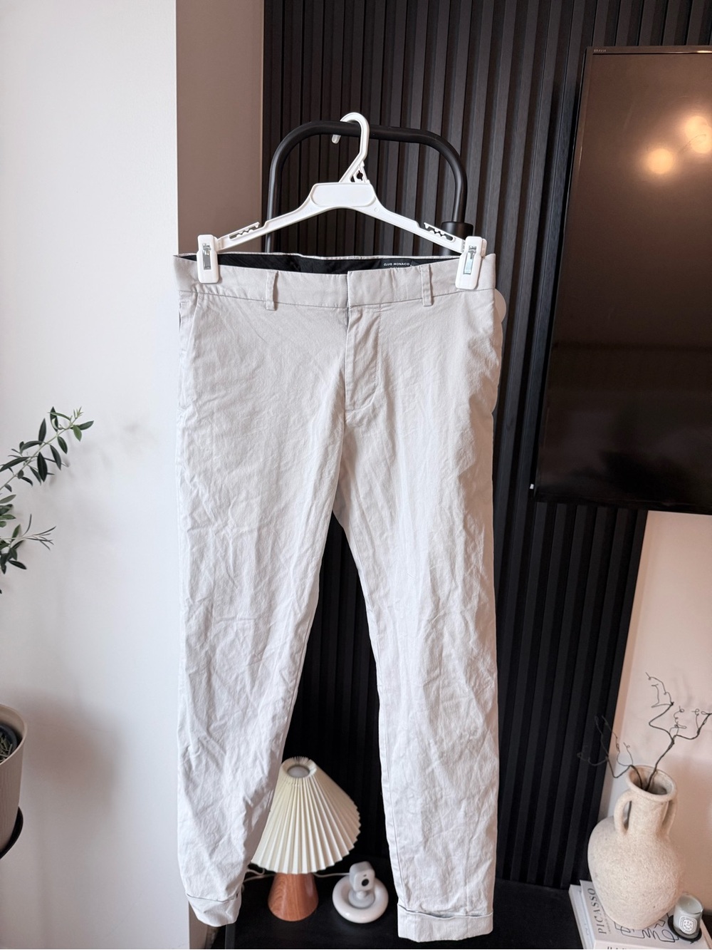Club Monaco Light Beige Chino Pants